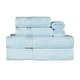 preview thumbnail 106 of 188, Superior 100% Egyptian Cotton 6-Piece Towel Set Luxury, Soft & Absorbent
