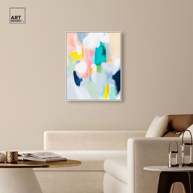 Layered Lush III Canvas by Art Remedy