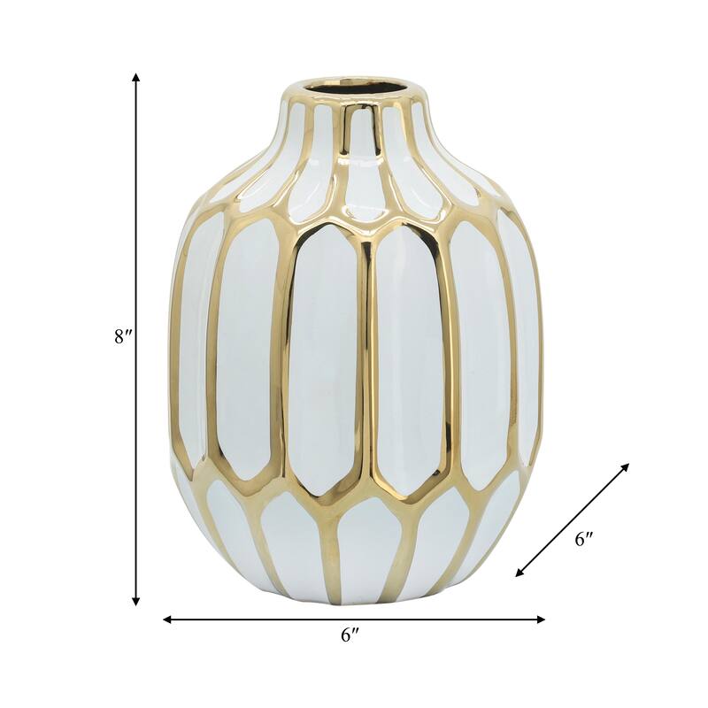 Sagebrook Home Elegant Ceramic Vase
