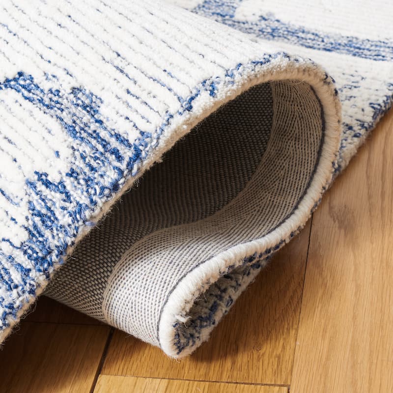 Martha Stewart by SAFAVIEH, Handmade Siun Abstract Wool Rug