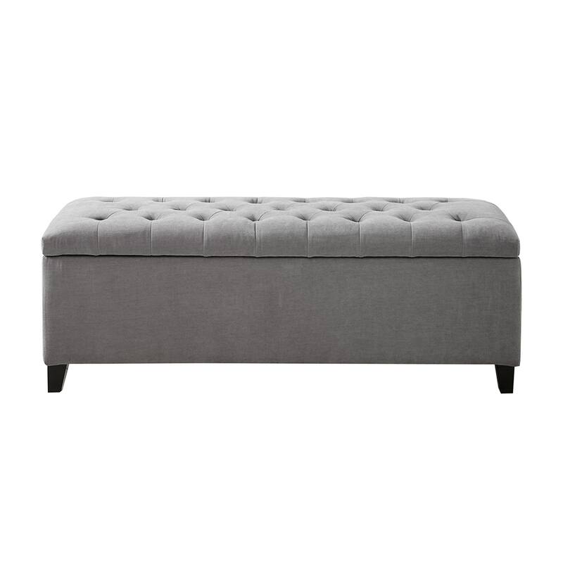 Chic Mid-Century Modern Upholstered Tufted Storage Bench - Ideal for Modern Homes