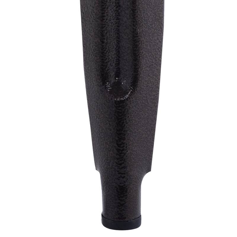 Goplus Copper Set of 4 Metal Wood Counter Stool Dining Kitchen Bar - See Details