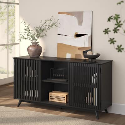 Plank and Beam Mid-Century Modern 2-Door Sideboard/TV Stand