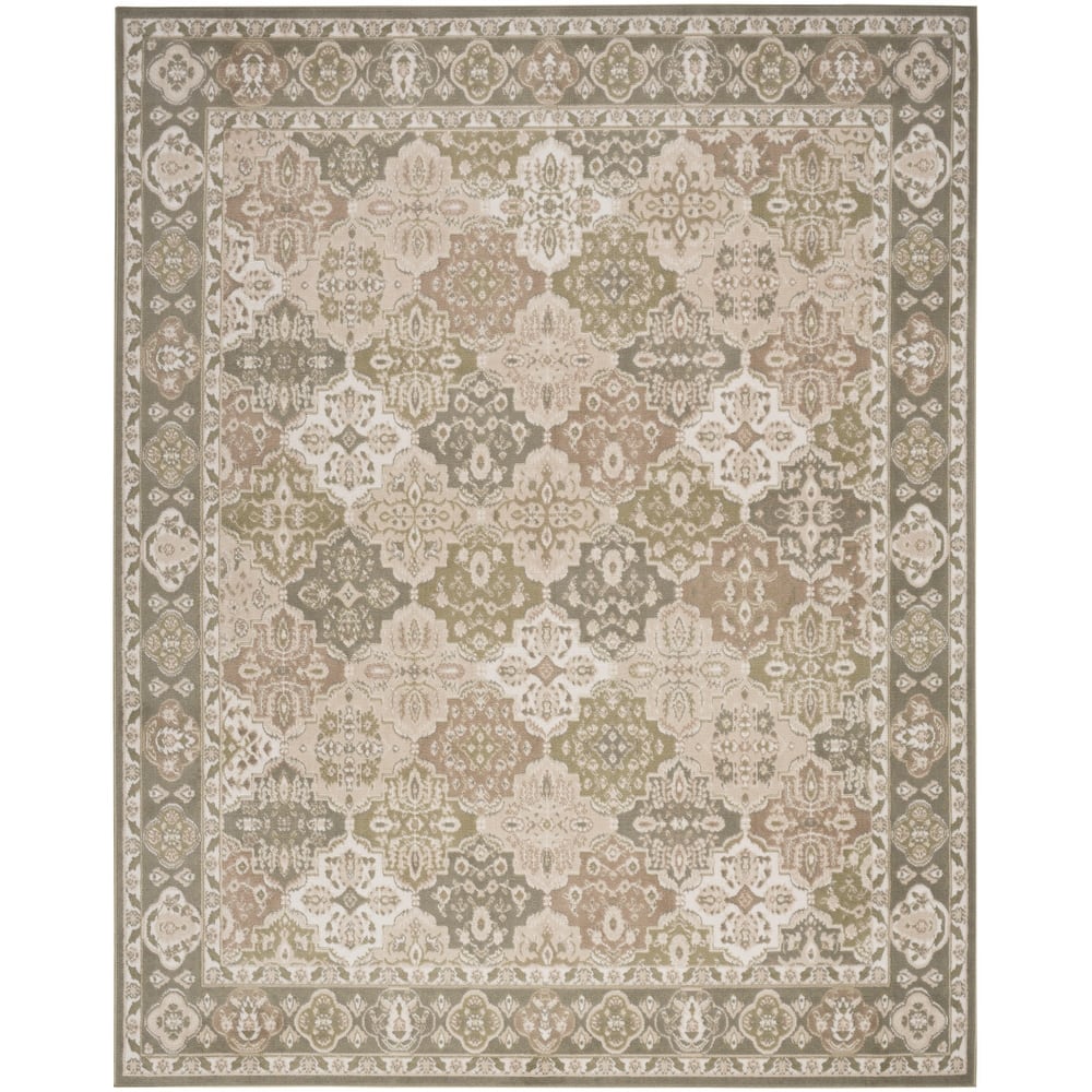 Nourison Grafix Vintage Boho Persian Border Area Rug