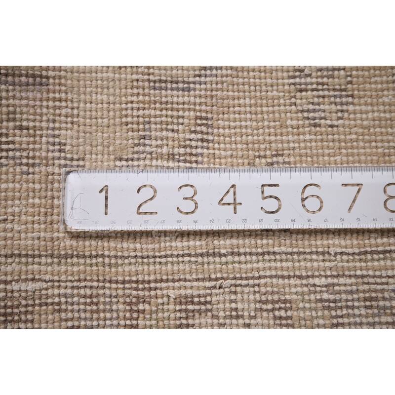 Tabriz Persian Vintage Area Rug Hand-Knotted Wool Carpet - 9'7" x 12'3"