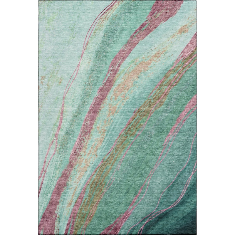 Premium Washable Super Soft Modern Flow Mayfield Rug
