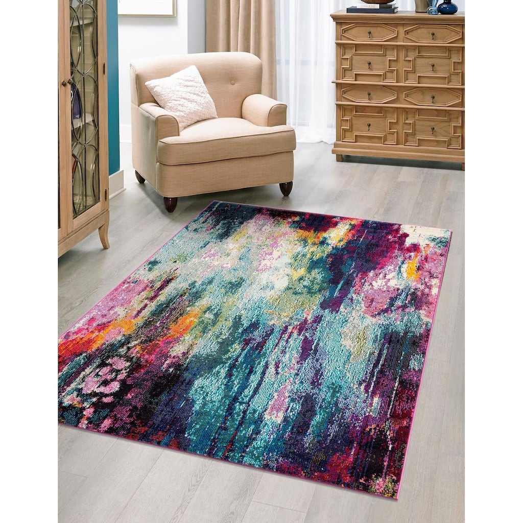 Contemporary Visby Collection Area Rug