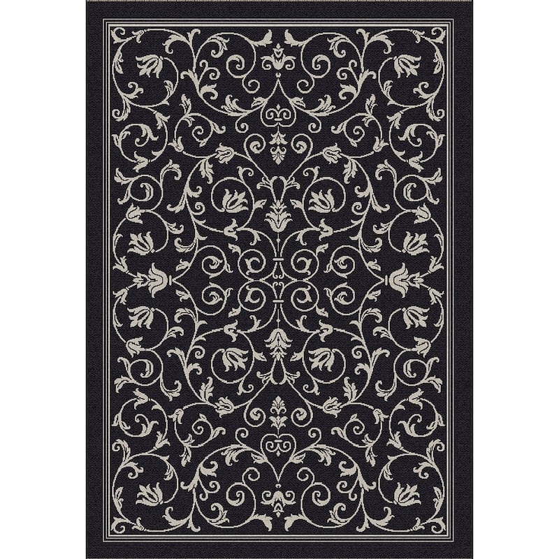 SAFAVIEH Courtyard Clarine Indoor/ Outdoor Waterproof Patio Backyard Rug