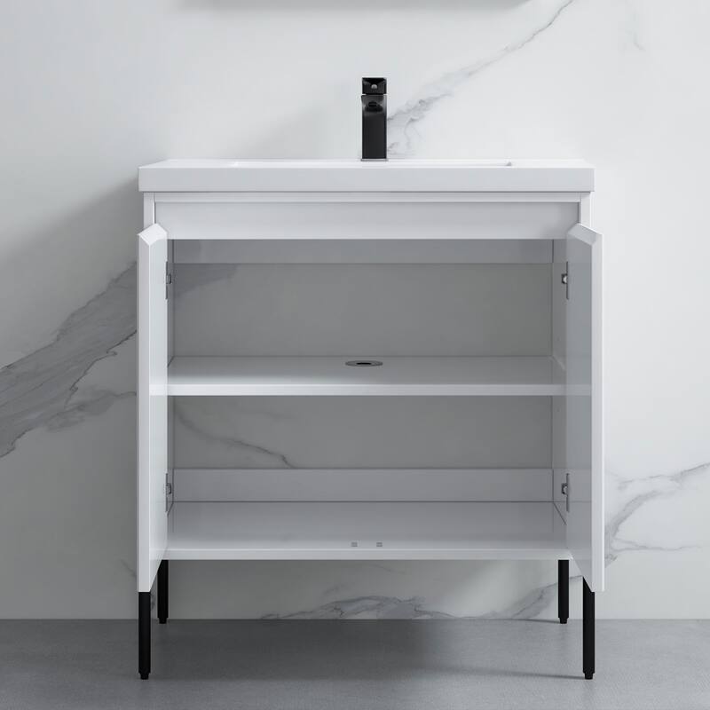 Ripple 30" Single Bathroom Vanity Set