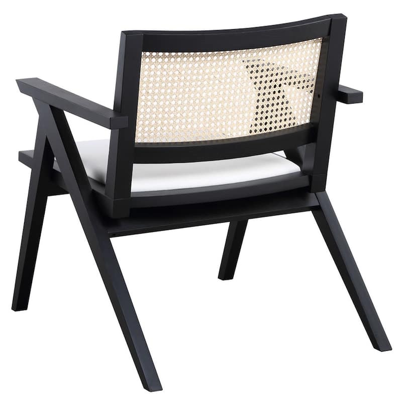 SAFAVIEH Home Krystine Rattan Accent Chair - 30"W x 32"D x 32"H