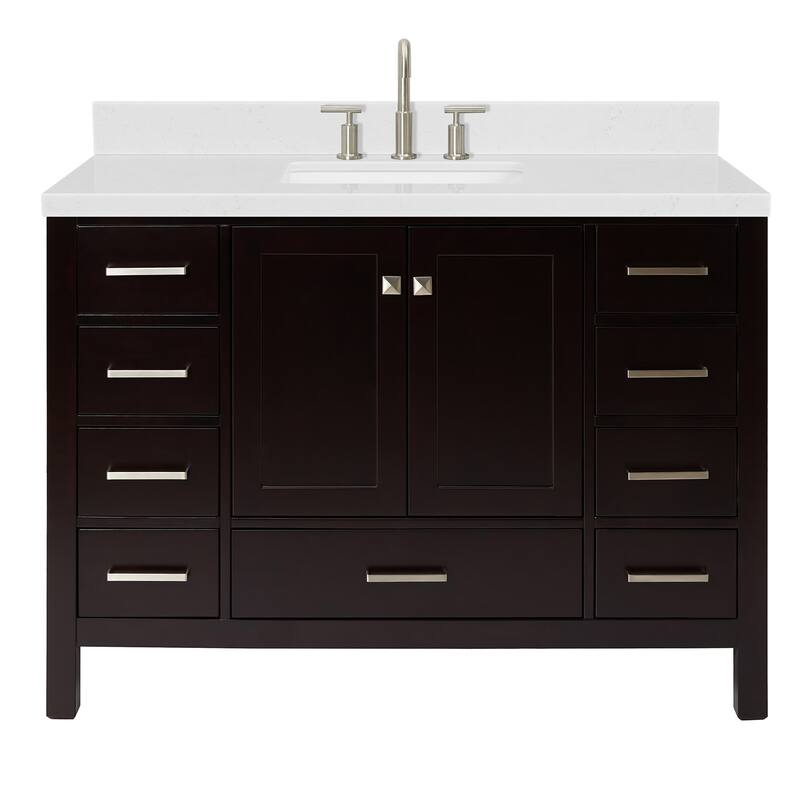 Ariel A048SCQRVO Cambridge 48" Free Standing Single Basin Vanity Set