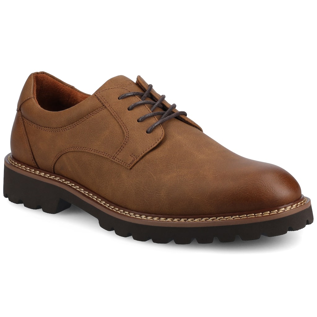 Vance Mens Templeton Lug Sole Oxford Dress Shoe