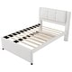 preview thumbnail 6 of 21, Merax Full Size Upholstery platform bed with Trundle