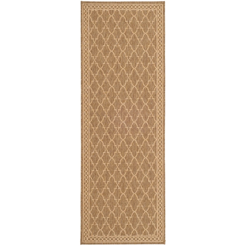 SAFAVIEH Courtyard Denis Trellis Indoor/ Outdoor Waterproof Patio Backyard