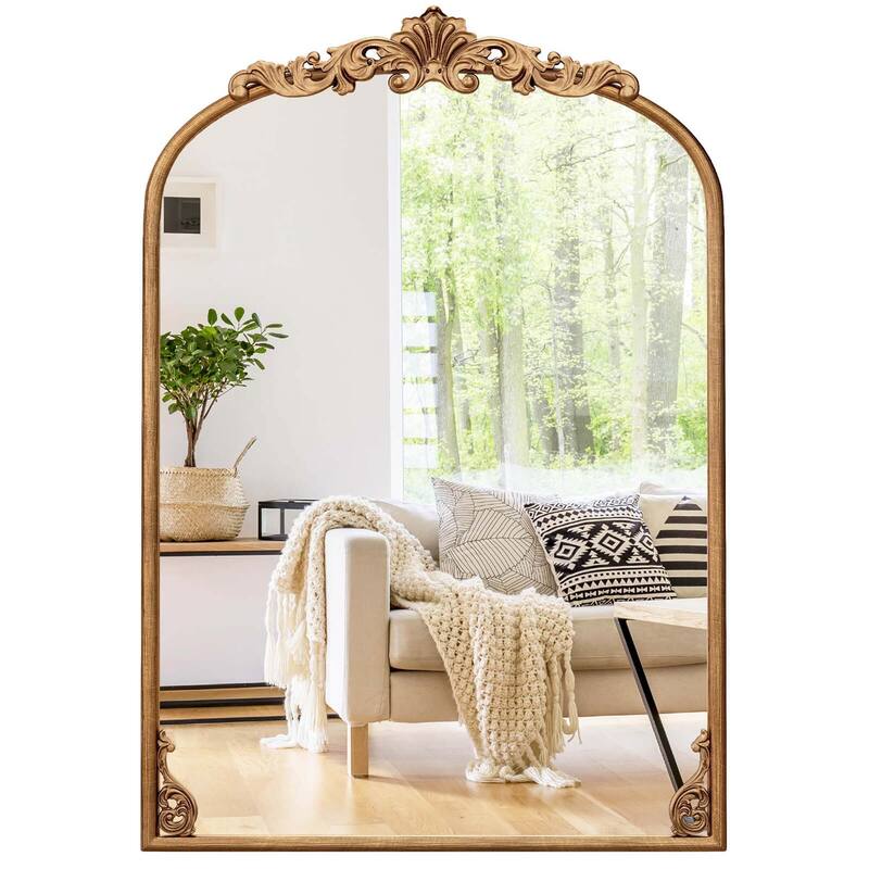 Costway 30" x 20"/36" x 24"/38" x 26" Gold Traditional Vintage Ornate