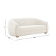 preview thumbnail 4 of 4, SAFAVIEH Couture Emiliana Curved Sofa - 90"W x 39"D x 32"H