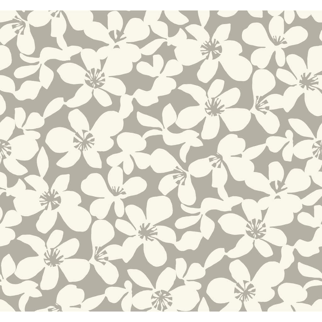 Elizabeth Brown Fibrous Non-Woven Unpasted Bohemian Free Spirit Wallpaper Covers about 60.75 sq. ft.