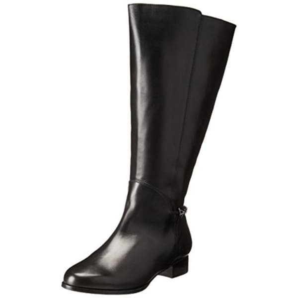 Rose Petals by Walking Cradles Womens Adina Riding Boots Extra Wide Calf Leather