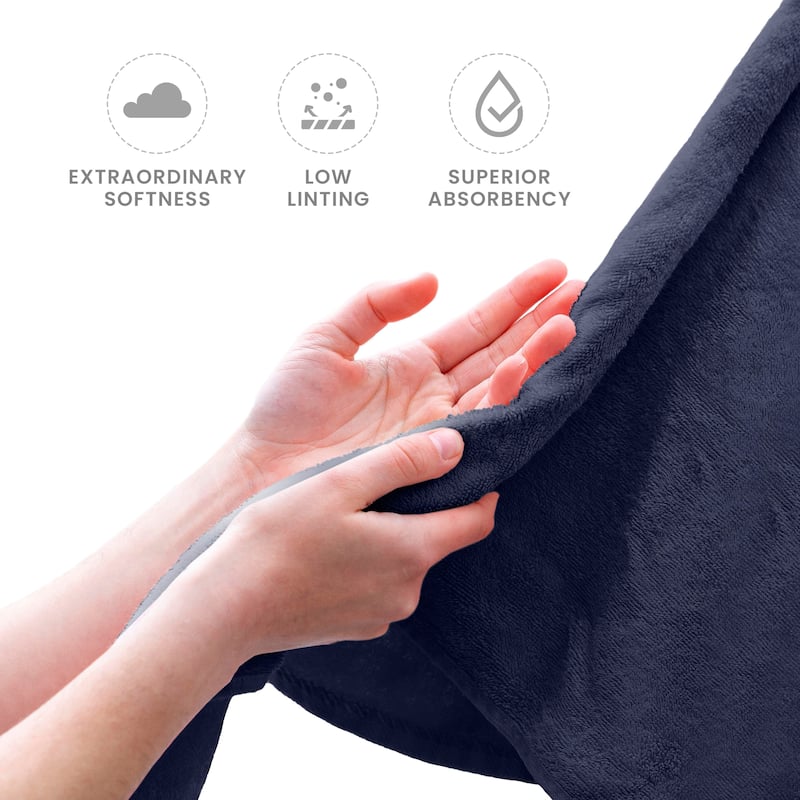 Martex 6 PC 100% Ringspun Cotton Towel Set Highly Absorbent & Soft