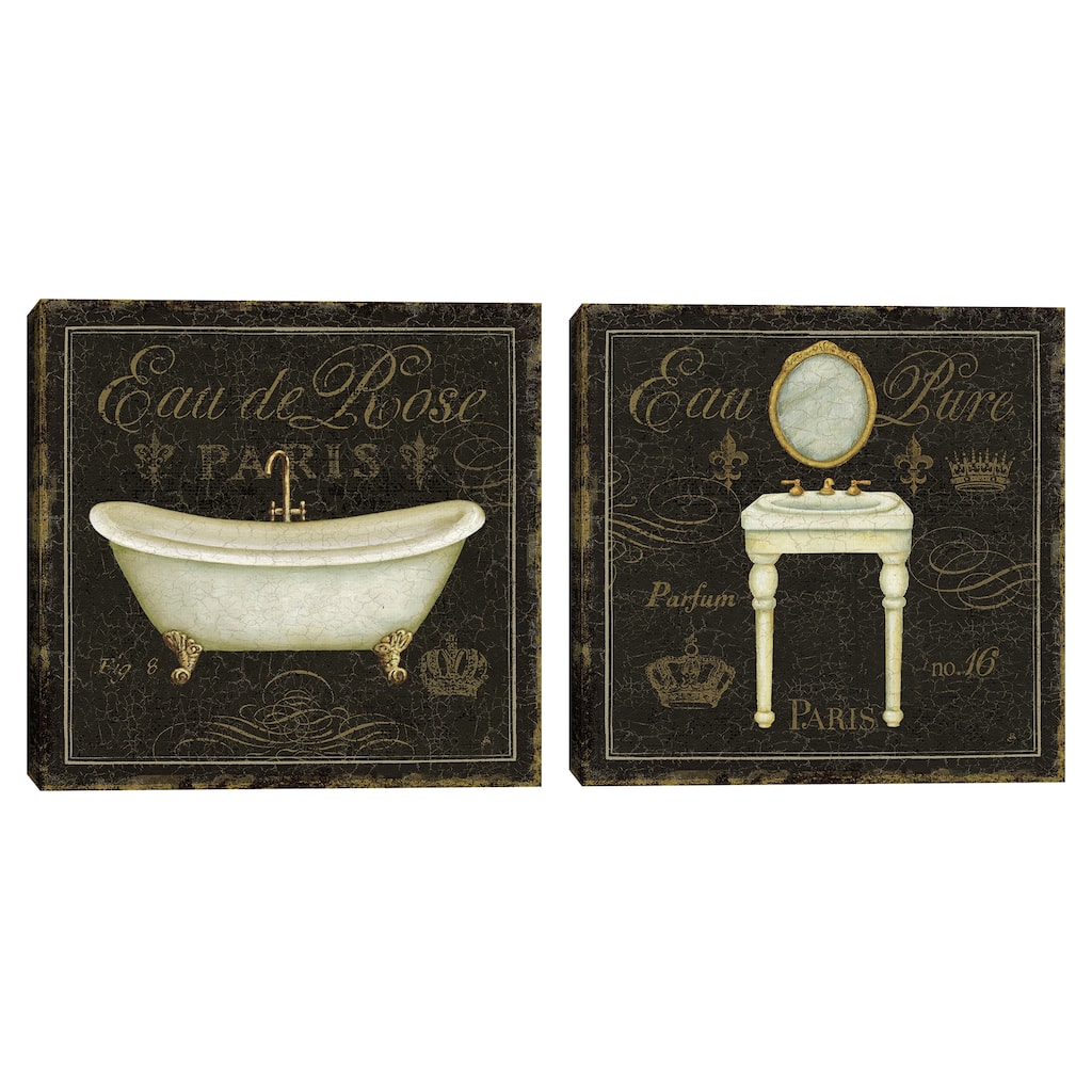 Bain de Luxe II, Bain de Luxe IV by Daphne Brissonnet Canvas Art Prints