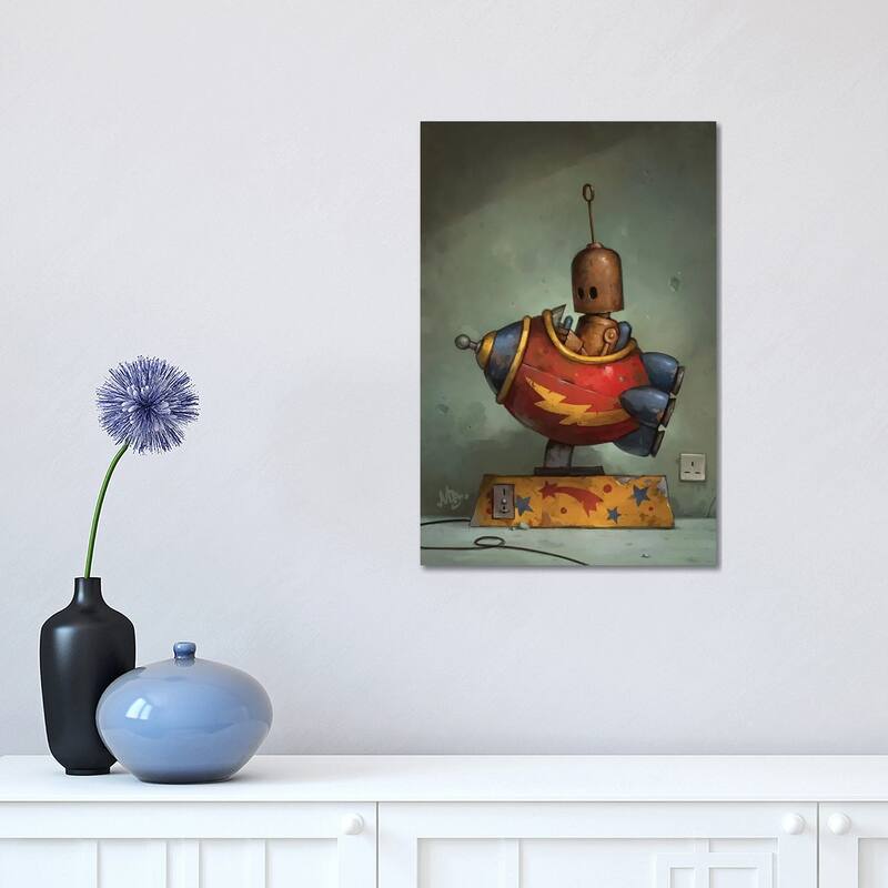 iCanvas "To Boldly Go" by Matt Dixon Canvas Print - 18x12x1.5