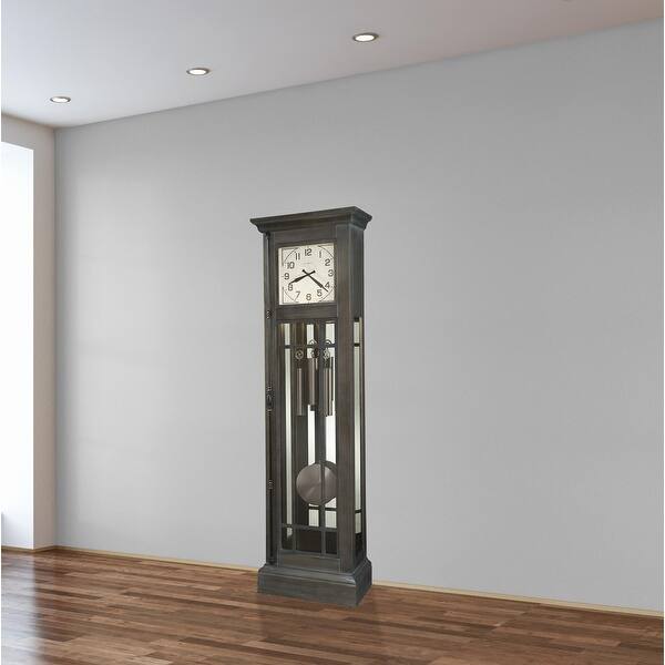 Howard Miller Amos Vintage Grandfather Standing Clock Howard Miller Amos Vintage Grandfather