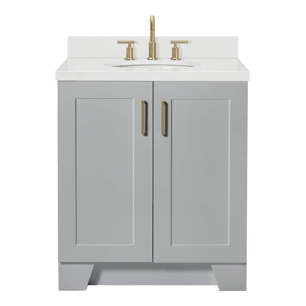 Ariel Q030SCQOVO Taylor 30" Free Standing Single Basin Vanity Set with