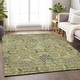 preview thumbnail 1 of 135, Machine Washable Indoor/ Outdoor Boho Traditional Chantille Rug Aloe - 10' x 14'