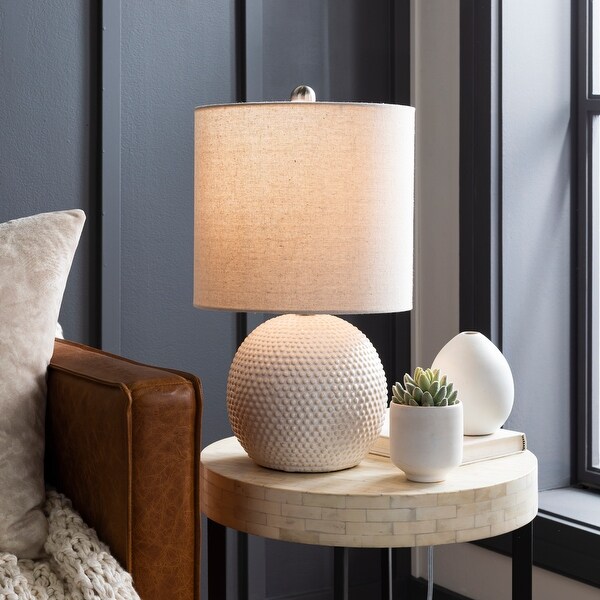Beige ceramic lamp new arrivals