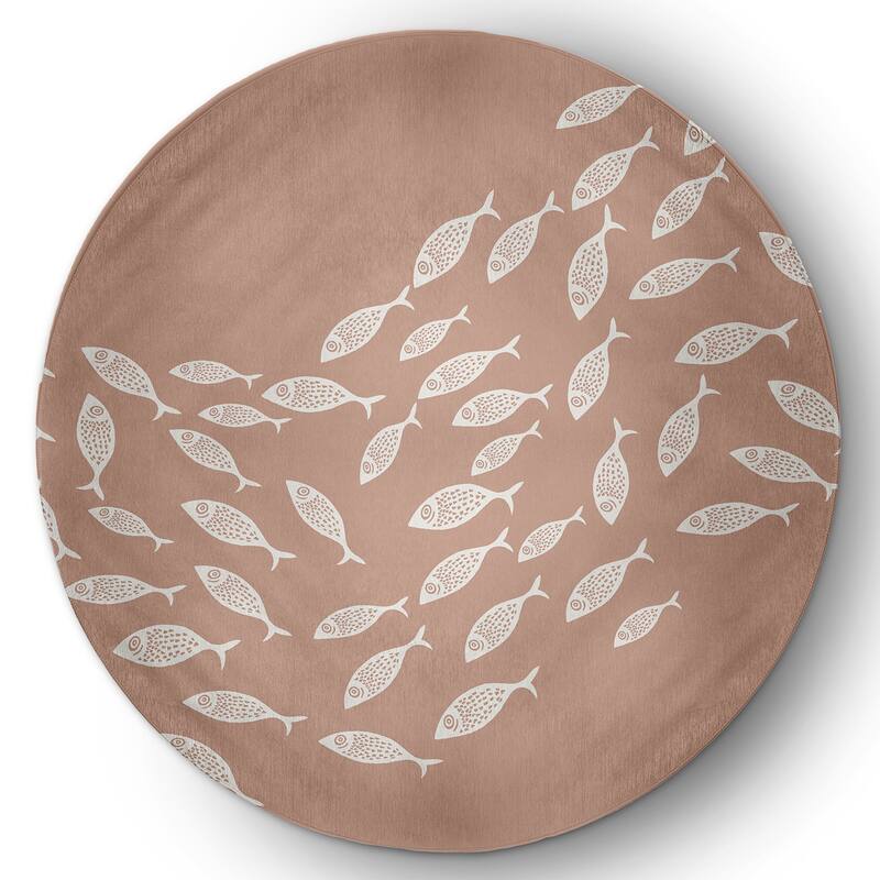 Escuela Nautical Chenille Rug