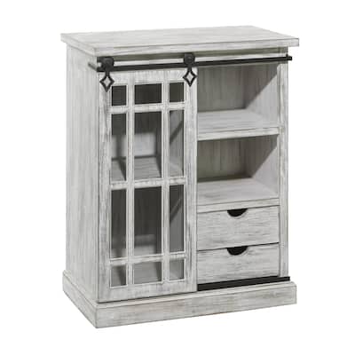 Wood Room Cabinet - White - Roche River Decor