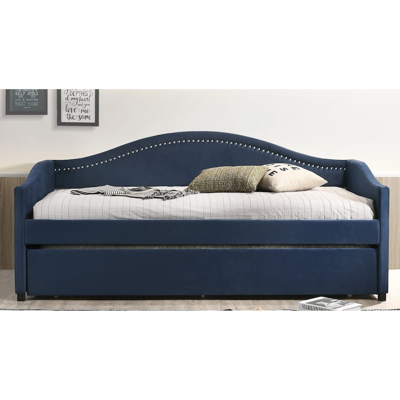 Clanton Daybed with Trundle - Blue