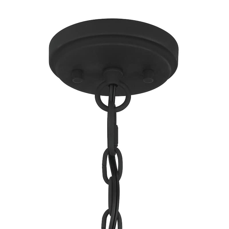 Acroma 2-Tier 24-Light Farmhouse Round High Ceiling Light Wagon Wheel Chandelier