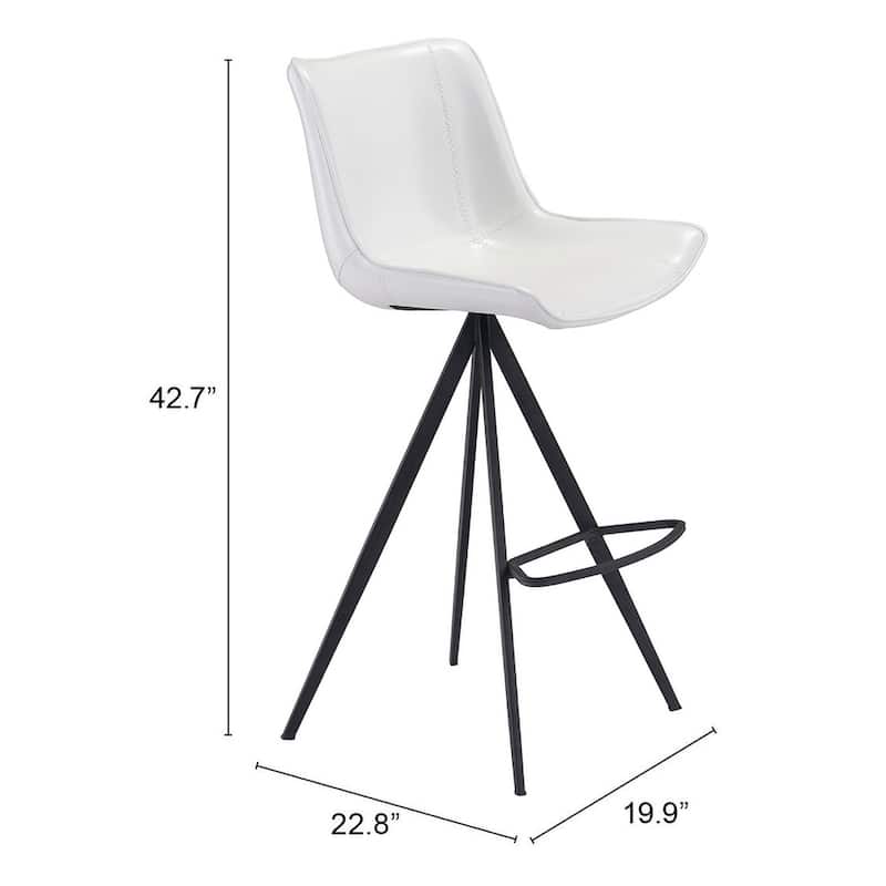 Barstool (Set of 2) - 19.9" W x 22.8" D x 42.7" H