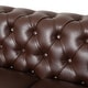preview thumbnail 12 of 42, Brinkhaven Contemporary Button Tufted Loveseat with Nailhead Trim by Christopher Knight Home