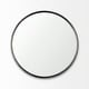 preview thumbnail 5 of 26, Mercana Piper Metal Frame Large Round Mirror