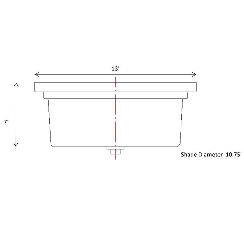 Aubrey Satin Nickel 2-Light Flush Mount Ceiling Light - Satin Nickel