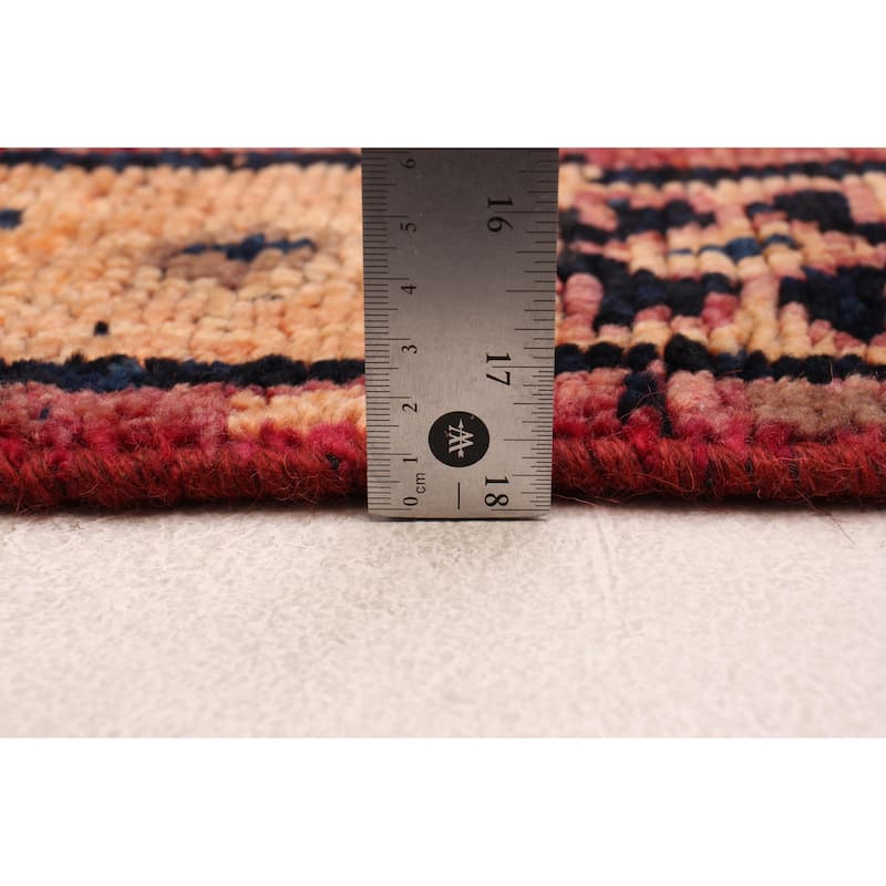 ECARPETGALLERY Hand-knotted Konya Anatolian Red Wool Rug - 3'9 x 11'4