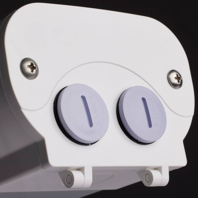 4Ft LED TriProof Fixture CCT & Wattage Selectable IP65 and IK08 120V347V White and Gray