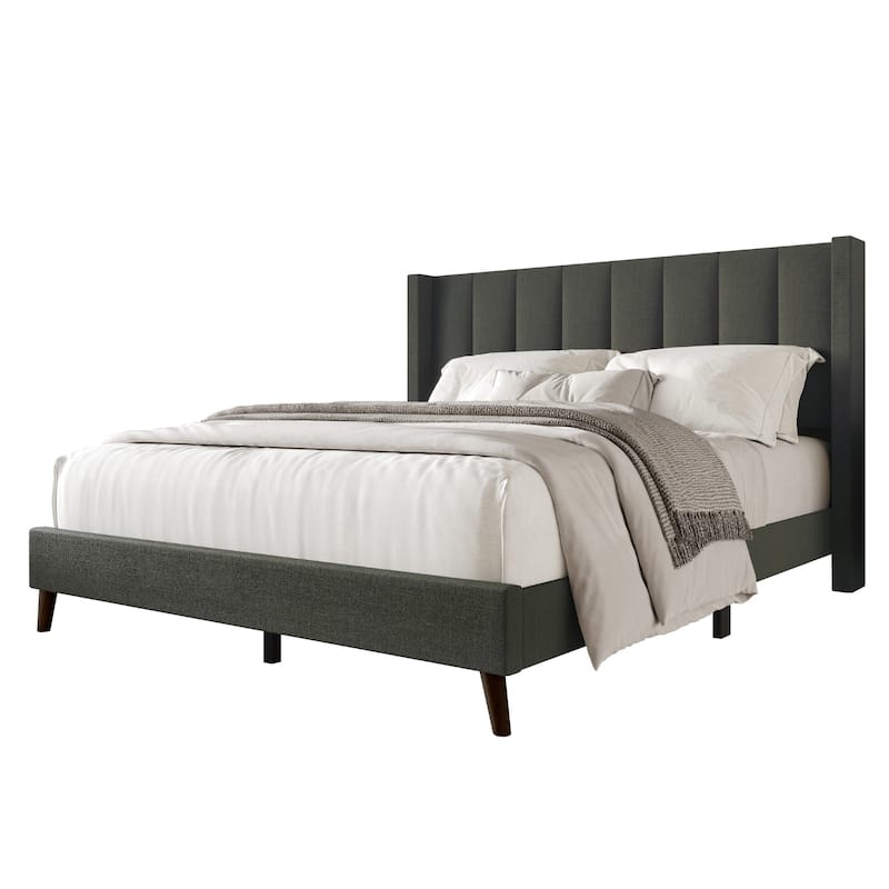 Clayfell Cranston Upholstered Panel Bed