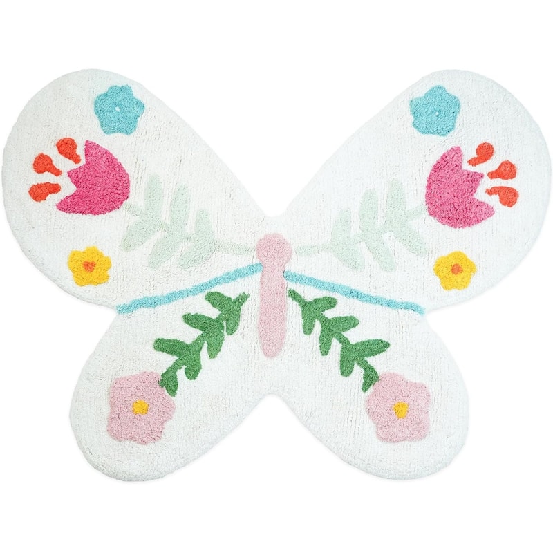 HomeRoots Juvenile/Youth Transitional Novelty Area Rug - 40.00 in. x 30.00 in. x 0.30 in.