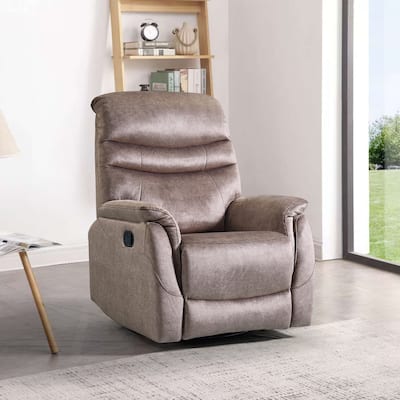 360 Degree Swivel, Adjustable Modern Reclining Chair, Classic and Traditional Recliner Sofa with Lumbar Support