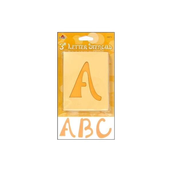 Shop Plaid Stencil Paper Letter Upper 3 Swashbuckle Overstock 26460583