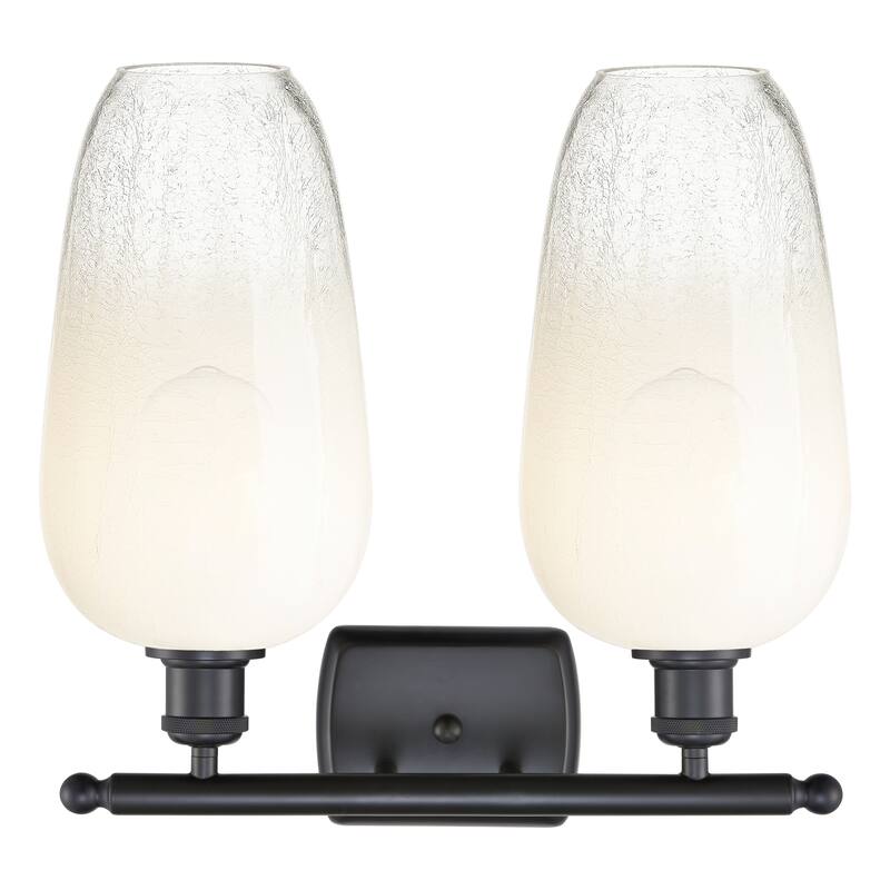 Innovations Lighting Endless Possibilities Ballston - Brookhaven Flute - 2 Light 17" Bath Vanity Light