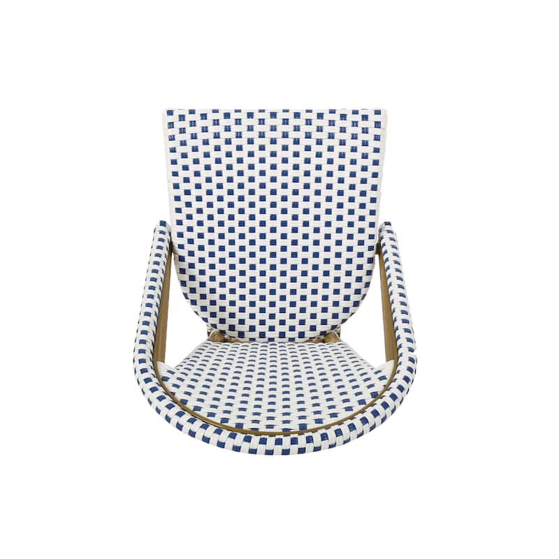 Elize Outdoor French Cafe Chairs (Set of 4) by Christopher Knight Home