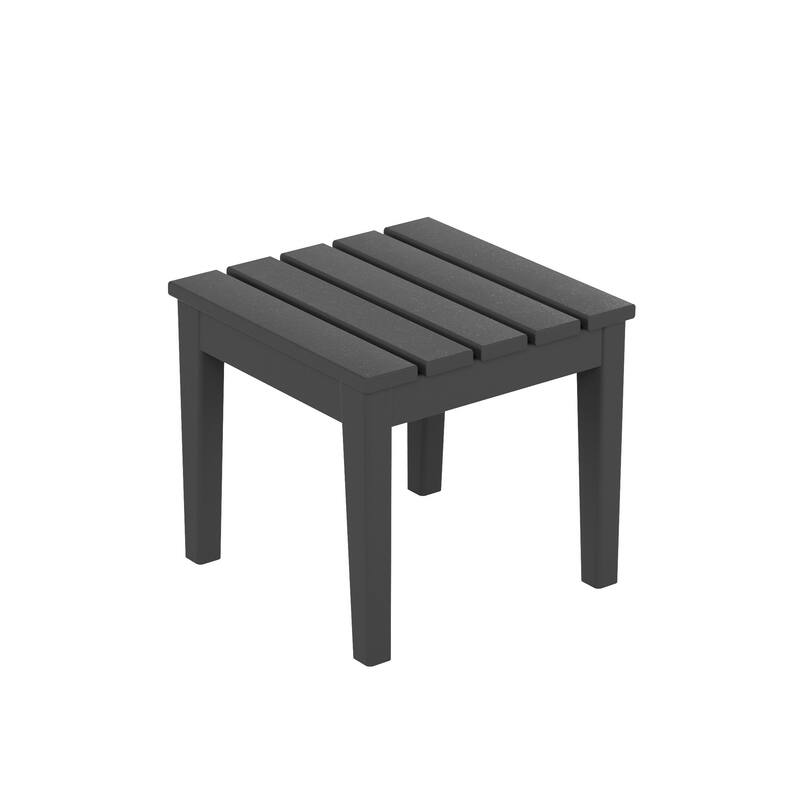 Polytrends Laguna Outdoor Patio 4-Piece Garden Chair and Porch Bench Conversation Set