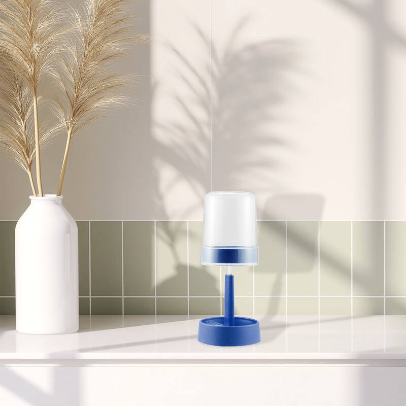 1 Pcs Toothbrush Holder with Cover Electric Toothbrush Holder 10.63" - Blue
