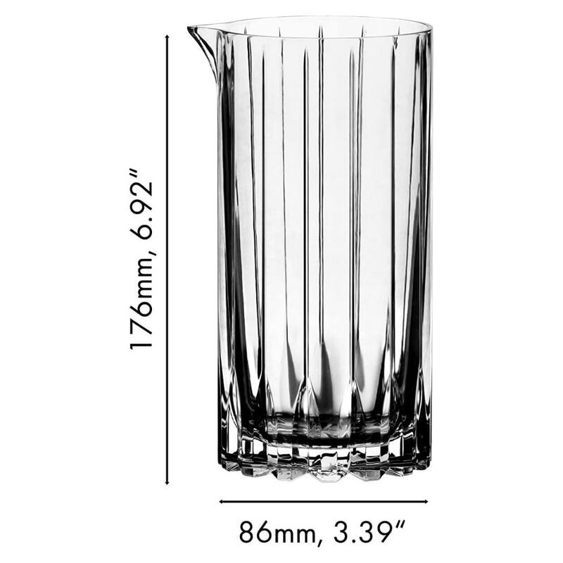 6417/23 Single Pack Drink Specific Glassware Mixing Glass, Clear