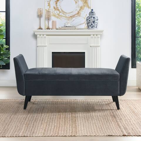 Carson Carrington Stockholm Upholstered Entryway Storage Bench