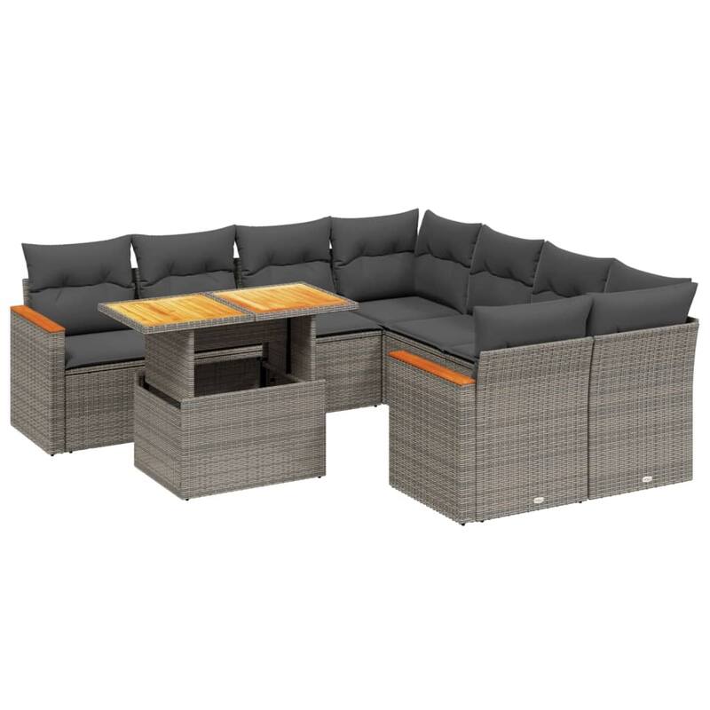 vidaXL Garden Sofa Set - 21.7 x 39.4 x 28.7